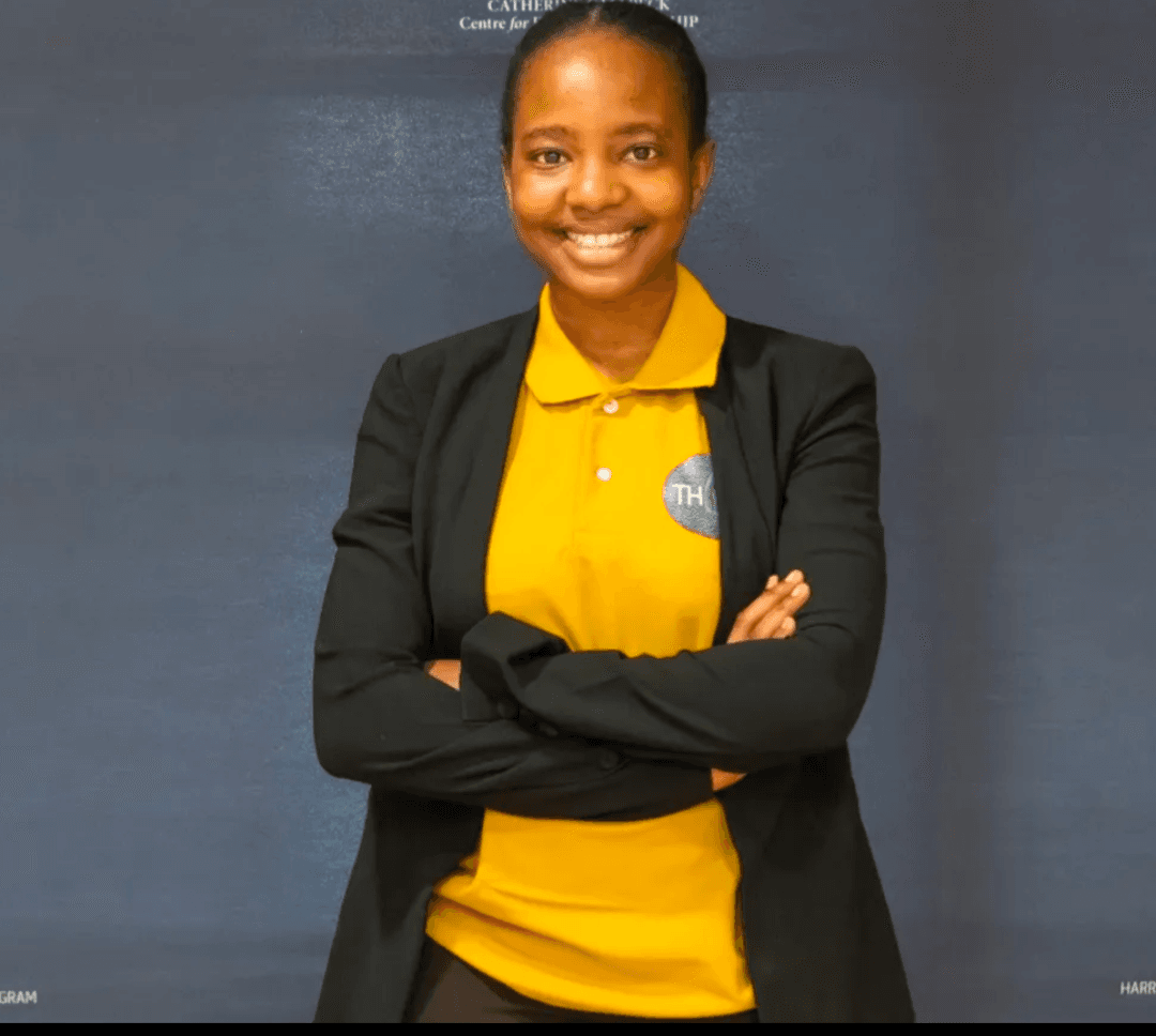 Portrait of Ilakiza Jackson, founder of Think Green